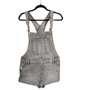 No Bo Denim, Bib Overall Shorts Size 11-13